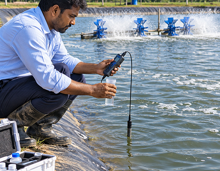 Crop Management in Aquaculture Pond