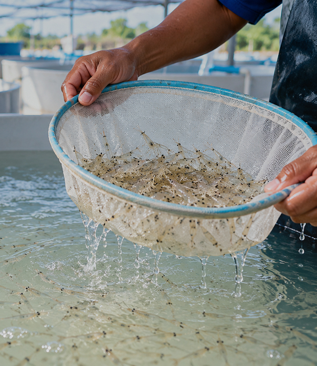 Shrimp farm monitoring
